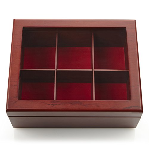 Tea Box - Luxury Wooden Tea Bag Organizer from The Apace Premier Collection