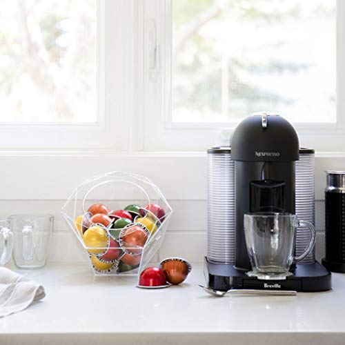 Nespresso Vertuoline Compatible Hexagon Plexiglass Capsule Pod Holder, Clear Dispenser, Storage Solution for Nespresso Machines and Keurig K-Cups - Fits 40 Capsules - view 6