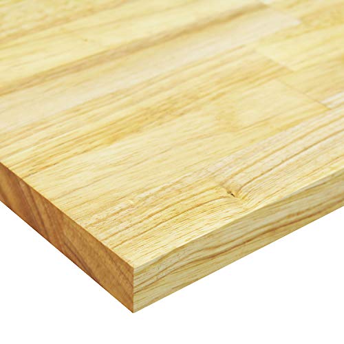 Floating Shelf Wall Mounted Solid Butcherblock Shelf 12" Depth x 36" Length x 1" Thick Highest Grade Lumber - No Knots or Back Areas - view 3