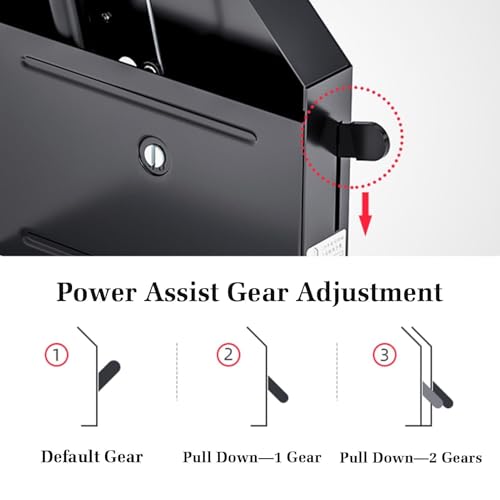 2 Tier Pull-Out Cabinet Organizer, Aluminum Space-Saving Pull-Down Shelf System for Kitchen Upper Cabinets, 650Mm,One Color,Cabinet 400mm - view 5