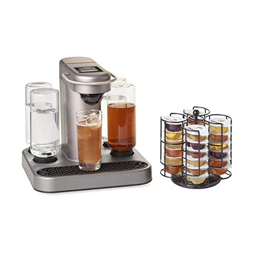 Compatible with Bartesian Cocktail Holds up to 24 Capsule Pods, Spins 360-Degrees, Medium (Pack of 1), Black, (5620) - view 6