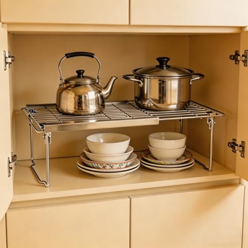 Expandable Freezer Shelf Cooler Shelf Organizer 15.8"-22" - view 7