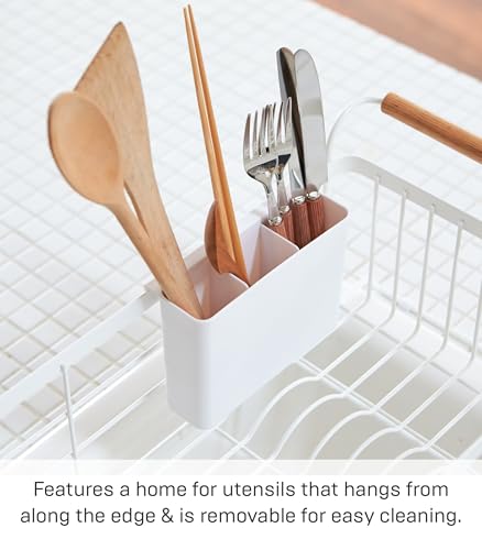 Home Over-The-Sink Dish Drainer Rack - Expandable Kitchen Drying Organizer Holder - No Assembly Req. - view 3
