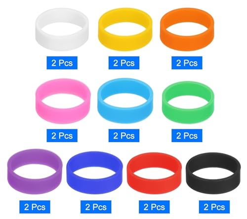 50 PCS Silicone Rubber Bands Set, High Elasticity Reusable Elastic Bands 20x7mm, Colorful Durable Bands for Cable Management, DIY Crafts, Office Supplies, Kitchen Storage and Outdoor Gear - view 4