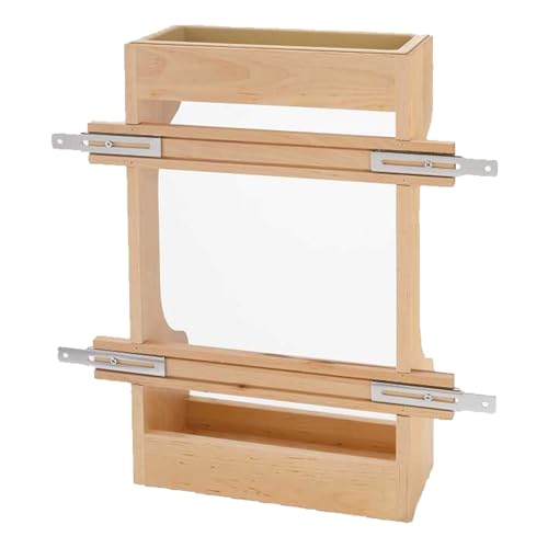Dual Shelf Under Sink Organizer for 36" Base Vanity Storage - view 4