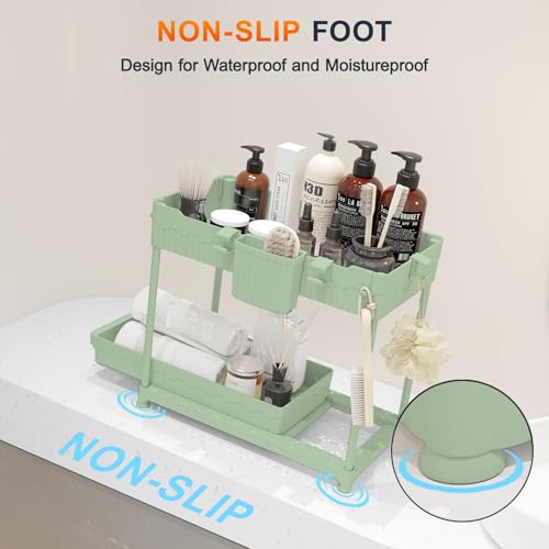4-Pack 2-Tier Under Sink Organizer with Pull Out Drawers - view 7