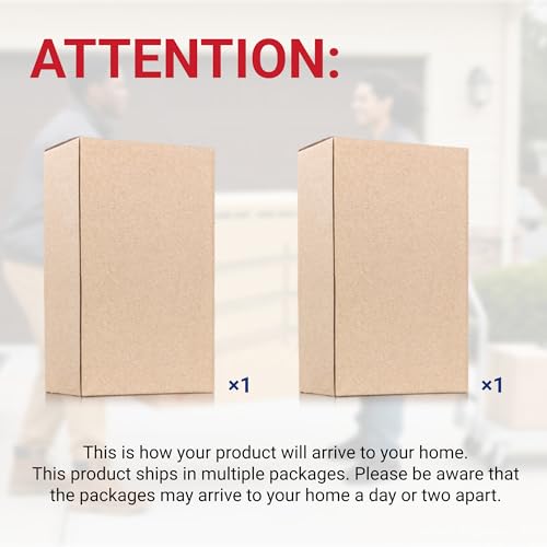 2 Pack 3-Tier 1x4ft Garage Storage Wall Shelving, Black - view 5