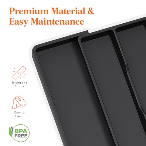 Utensil Organizer for Kitchen Drawers, Expandable Utensil Tray - view 6