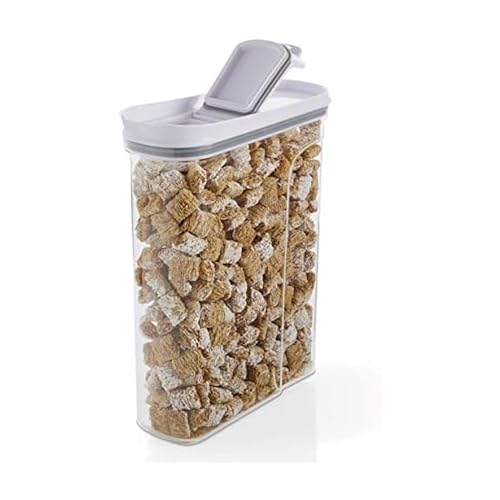 4.75 Qt Clear Cereal Storage Container