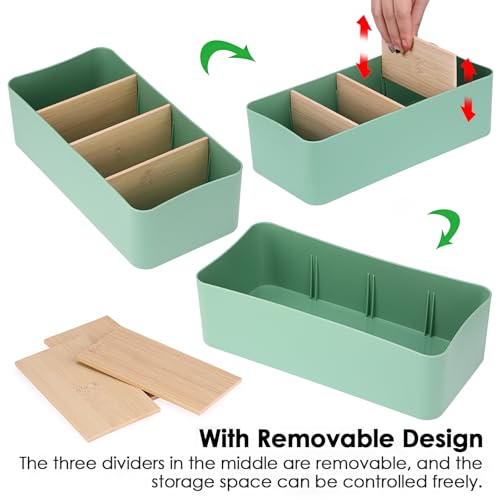 Seasoning Packet Organizer, Green Plastic Storage Caddy for Pantry - view 4