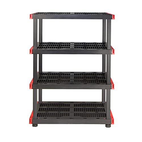 Craftsman 4-Tier Heavy Duty Plastic Storage Shelves, Garage Organization - view 4