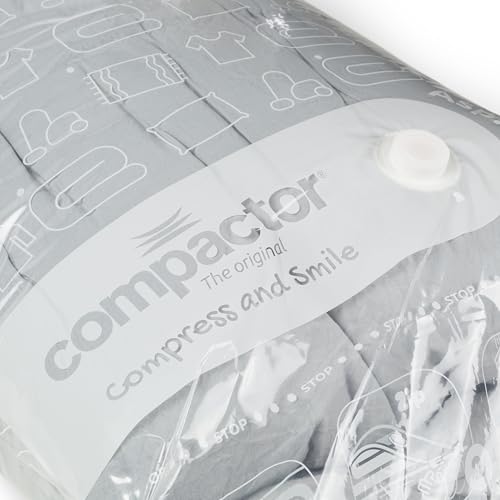Aspispace Set of 3 XL Vacuum Compression Bags - 80X130 cm, Transparent - Reusable, Space-Saving Storage Solution - view 4