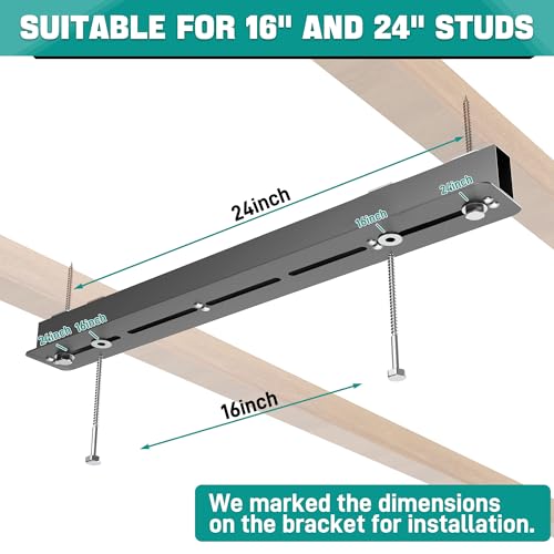 Ceiling Storage Rack, Heavy Duty Overhead Garage Storage Rack - view 4