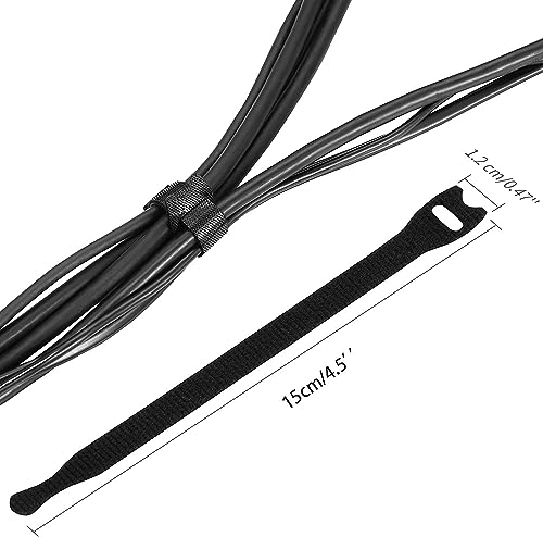 50PC Cable Ties Reusable - Cable Straps Multi-Purpose Tie Wraps Fastening Straps Used for Headphones Phones 1 - view 2