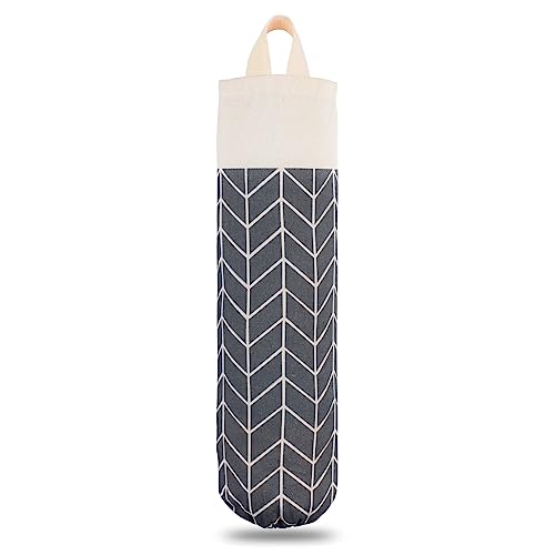 Plastic Bag Holder, Canvas Grocery Bag Holder Dispenser, Storage