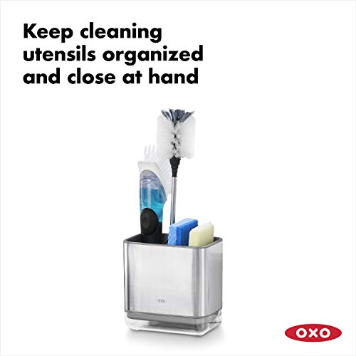 Good Grips Stainless Steel Sink Organizer Caddy & Sponge Holder - view 2