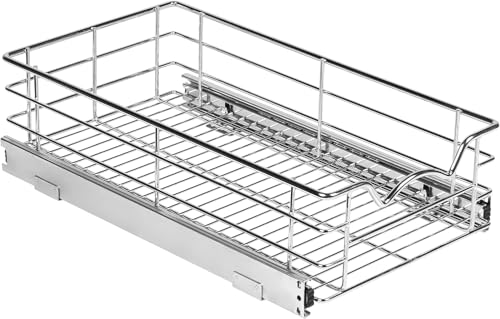 Pull Out Cabinet Organizer, Pantry Drawer, 11"W x 21"D x 5"H