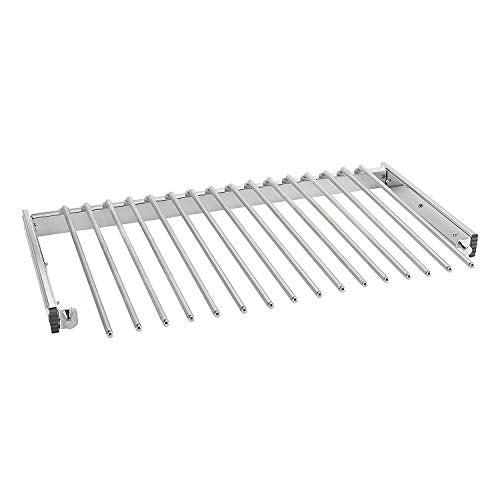 Sliding Pants Rack for Closets, Min Opening Width of 29.75"