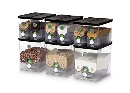 Smart Storage System - Starter Kit - Automatically Measures & Dispenses from Storage Containers with Digital Scale Accuracy - Kitchen & Pantry Organization & Storage - view 3