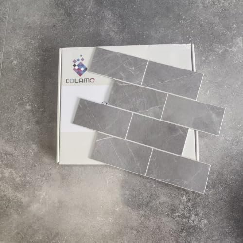 10PCS Charcoal Gray Peel and Stick Backsplash Tile for Kitchen Wall - view 4