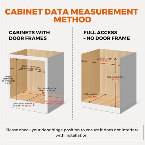 Pull Out Drawers for Cabinet Wood 27" W x 23" D Slide Out Organizer - view 3