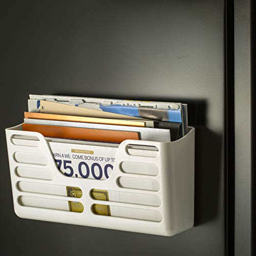 Magnet Plus Magnetic, Utility Pocket, White (92541) 3 x 10.25 x 5.25 Inches - view 6