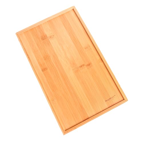 Bamboo Kitchen Drawer Organizer, 5 Slot, 13.5"x8.25" Flatware Tray - view 7