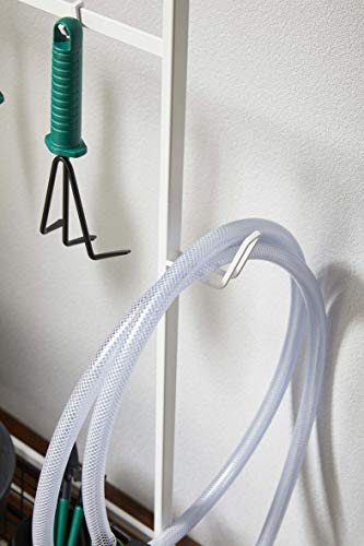 Home Tower Rolling Supplies Rack closet storage and organization systems, One Size, White - view 5