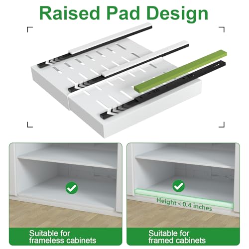 4 Pack Expandable Pull Out Cabinet Organizer,21" Deep - view 5