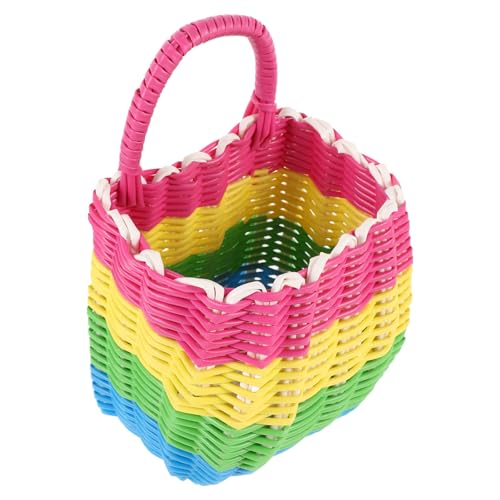 15x13x9cm Plastic Hanging Storage Basket with Drainage Holes
