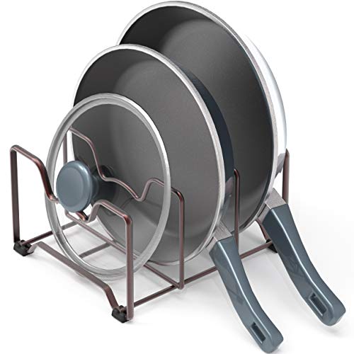 Cabinet Bakeware Organizer Rack Holder, 2 Pack, Bronze - view 6