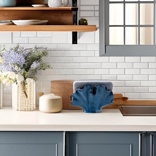 Ceramic Sponge Holder,Sponge Holder for Kitchen Sink - view 3