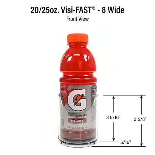 Fridge Drink Organizer & Soda Can Dispenser for Refrigerator, 2-Pack - view 4
