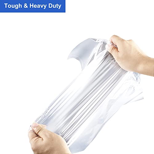 12'' x 16'' Plastic Produce Bags on a Roll, Clear, Food Storage Bags for Bread, Vegetable, Fruits and Meat, 350 Bags/Roll - view 3