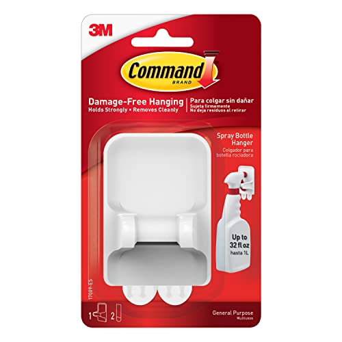 Spray Bottle Hanger with 2-Strips, 2-Pack, Organize Damage-Free - view 2
