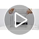 2 Pack Large Pull Out Bathroom Organizers and Storage,2 Tier 12.8″ Tall Sliding Kitchen Under Sink Organizer for Cleaning Products Storage,Acrylic Clear Bathroom inder Sink Organizer,Undersink Storage - view 7