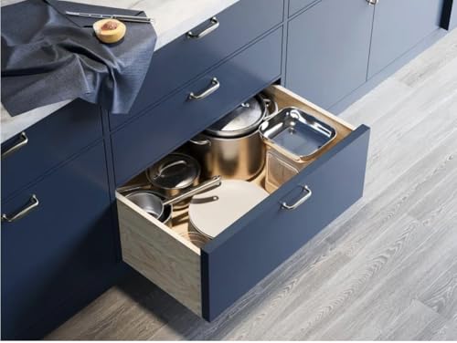 Built In USA - Dovetail Pull Out Drawer Box Only - Pull Out Tray (3.5" High 14" Wide - 22" Depth (No Slides)) - view 5