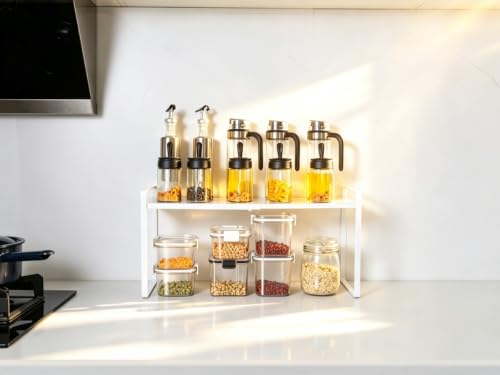 Expandable Cabinet Shelf Organizer Riser for Kitchen Cupboard Under Sink - view 4