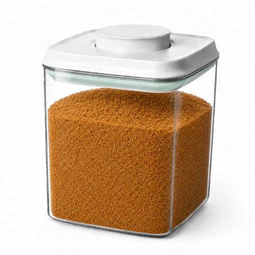 2.8 Qt Airtight Food Storage Container with Clear Stackable Pop Lid