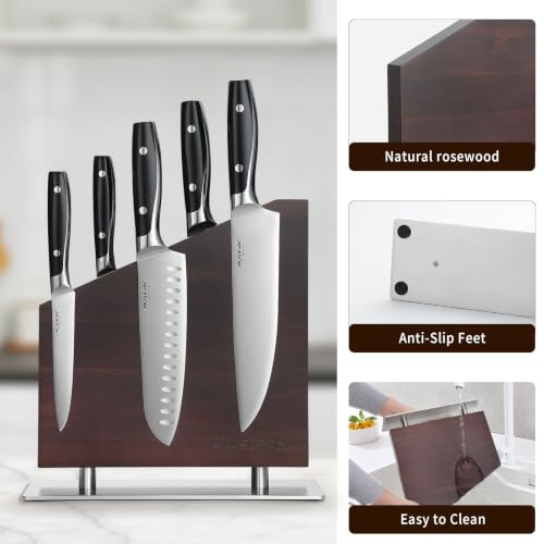 Magnetic Knife Block Without Knives,Magnetic Universal Stands with Strong Enhanced Magnets Strip Kitchen Storage Cutlery Large Organizer ，Knife Holder for Kitchen Organizer - view 2