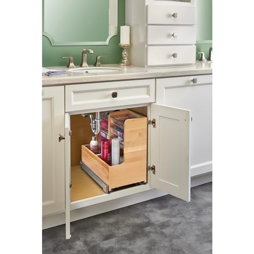 24" Pullout Kitchen/Bathroom Cabinet Organizer w/Soft-Close - view 5