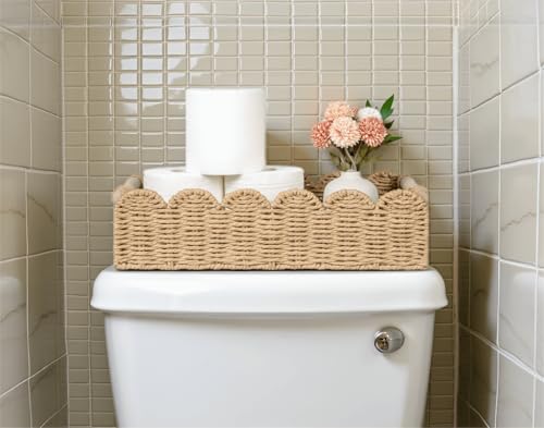 Toilet Paper Storage Basket for Over Toilet Tank Storage - view 4