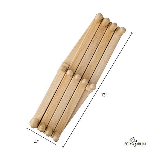 Expanding Beechwood Coffee Mug Wall Rack - view 5