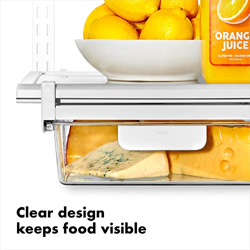 Good Grips Fridge Undershelf Drawer 14 in - for Deli Meat, Cheese, Produce and More (Pack of 4) - view 6