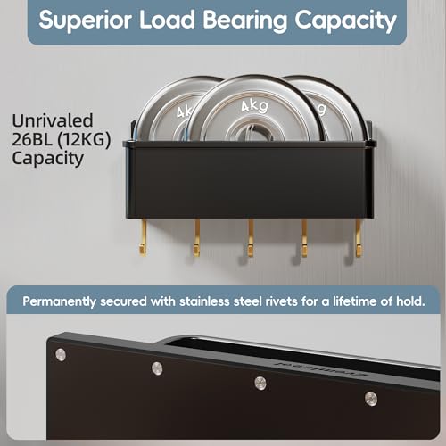 Magnetic Spice Rack for Refrigerator 2 Pack with Optional Hooks - view 3