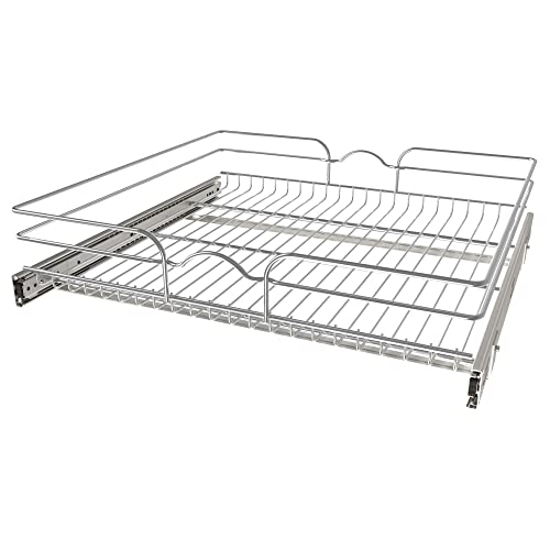 Pullout Drawer Organizer for Kitchen Cabinets, 24" x 22"