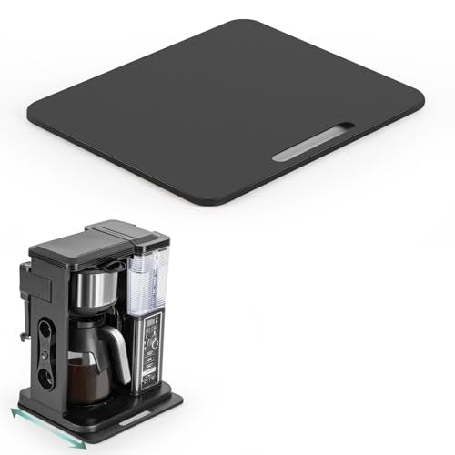 Metal Appliance Slider, Sliding Tray for Coffee Maker