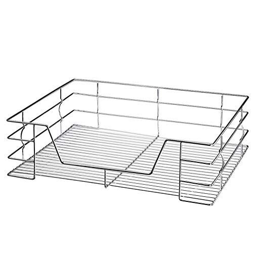 Telescopic Drawer for Kitchen Furniture - Removable Storage Basket - Save Space - Stainless Steel Rail - Measures 60 cm - view 3