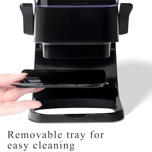Cereal Dispenser Countertop, 5L Kitchen Organization Cereal Containers Storage, Desktop Candy Dispenser Plastic Cereal Dispenser, Snack Containers Can Hold Granola, Dry Food, Grain (Black, 3Pc) - view 6