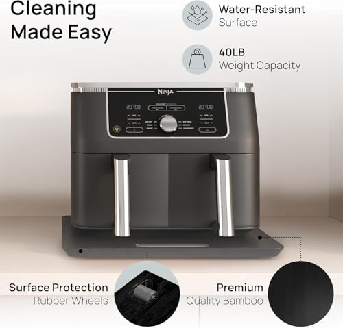 Appliance Slider, Sliding Tray for Coffee Maker, 16x13 in, Black - view 4